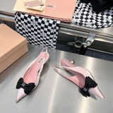 人気お洒落に♪ミュウミュウ 偽物 パンプス ヒール5.5cm myr58479