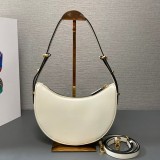 可愛いプラダ アーケ レザーショルダーバッグ コピー 3色 1BC194