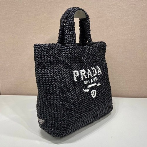 大人気！プラダ ラフィアショッピングバッグ 偽物BIG puj33272