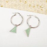 【プラダ】シンボルペンダントピアス 偽物パラジウム 注目度抜群！ puv50763