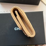 最新でオシャレシャネル ミニ財布 キャビア 偽物 ライトゴールド金具 shx74636