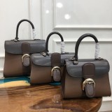 定番【DELVAUX 偽物】カーフスキン ブリヨン MM ショルダー ハンドバッグ 3サイズ Des63290