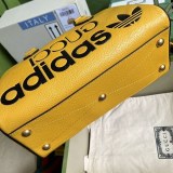 ☆超人気☆アディダス×グッチ 偽物 ミニトラベルバッグ ショルダーバッグ guj47734
