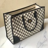 稀少 【セリーヌ トートバッグ コピー】トリオンフの刺繍テキスタイル ハンドバッグ 194342CS83