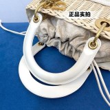 世界中で大人気♪レディディオール 偽物 ウィッカー&ジャカード ミディアム バッグ M0565CMVN_M925