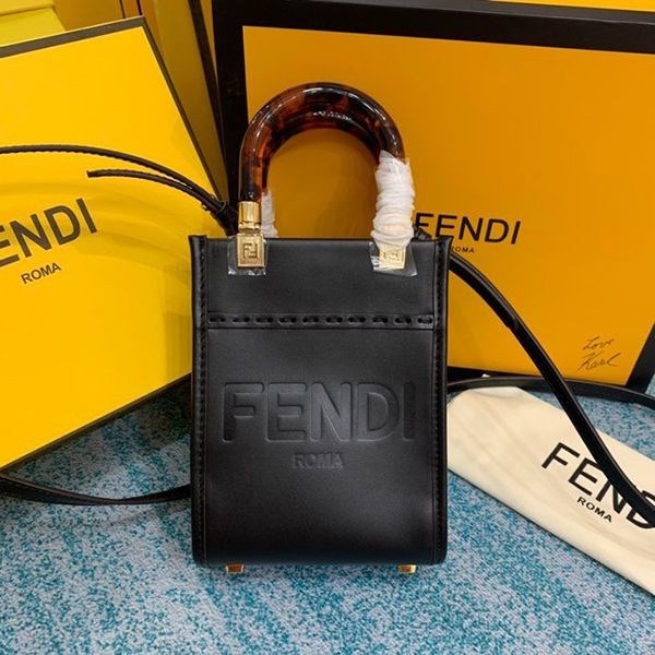 フェンディ レディース サンシャイン ショッパー 偽物 ミニバッグ fey30862