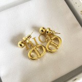入手困難 ディオール CD NAVY ピアス コピー メタル ロゴ ペア des69249