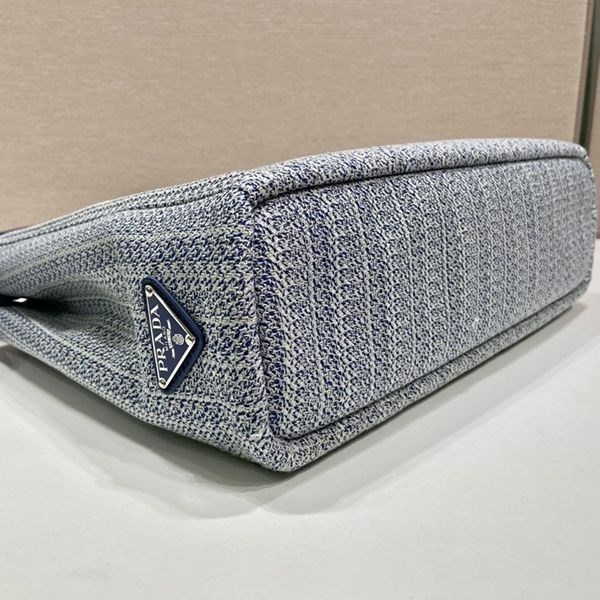 秋冬大セールプラダ デニム ファブリック 2WAYハンドバッグ 偽物 pux72519