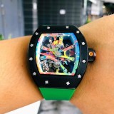 送料込 リシャールミル ダイヤモンドベゼル コピー 自動巻き riu92284