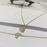 一目惚れ♪【ヴァンクリーフ&アーペル コピー】ラッキーアルハンブラパピヨンペンダントVCARD99500