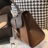 ★日本!!人気！【デルボー ハンドバッグ 偽物】ブリヨン Ivoryステッチ ミディアムハンドバッグ Der39858