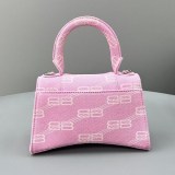 高品質バレンシアガ 偽物 Hourglass Small BBモノグラム ハンドバッグ baw18573