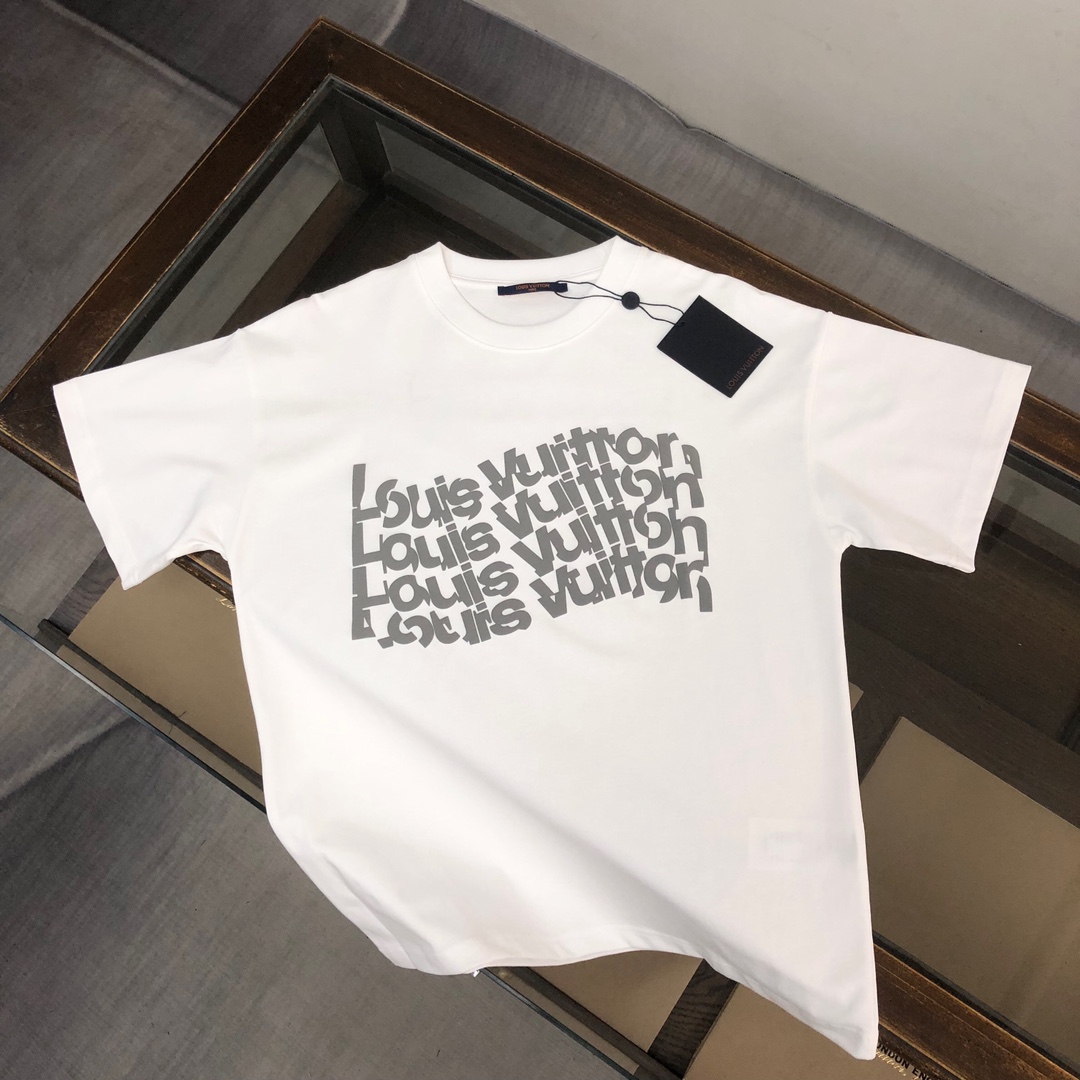 完売必至 2024 ルイヴィトン 新作 半袖Tシャツ コピー