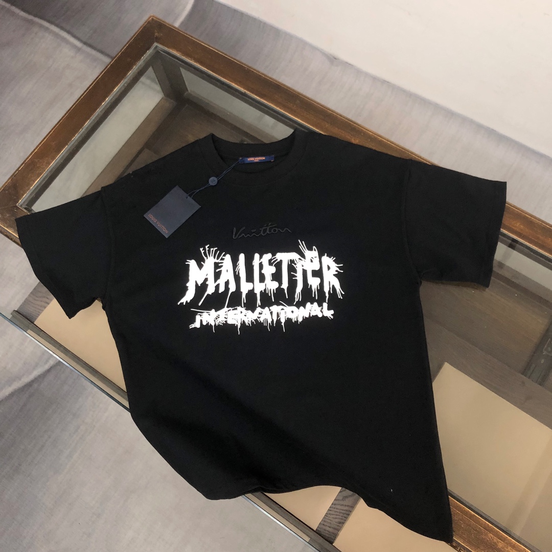 すぐ届く 2024 ルイヴィトン 新作 半袖Tシャツ 偽物