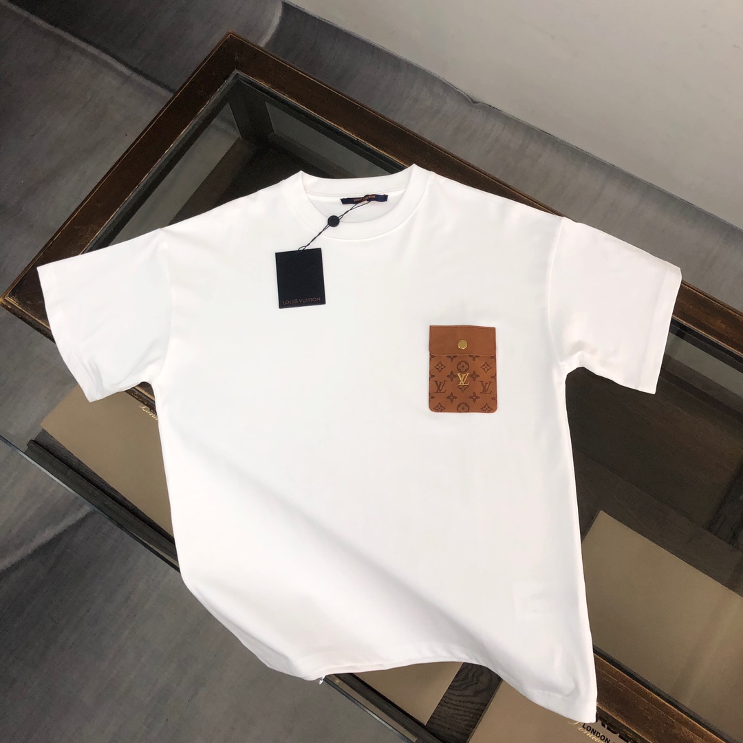 お洒落 2024 ルイヴィトン 新作 半袖Tシャツ 偽物