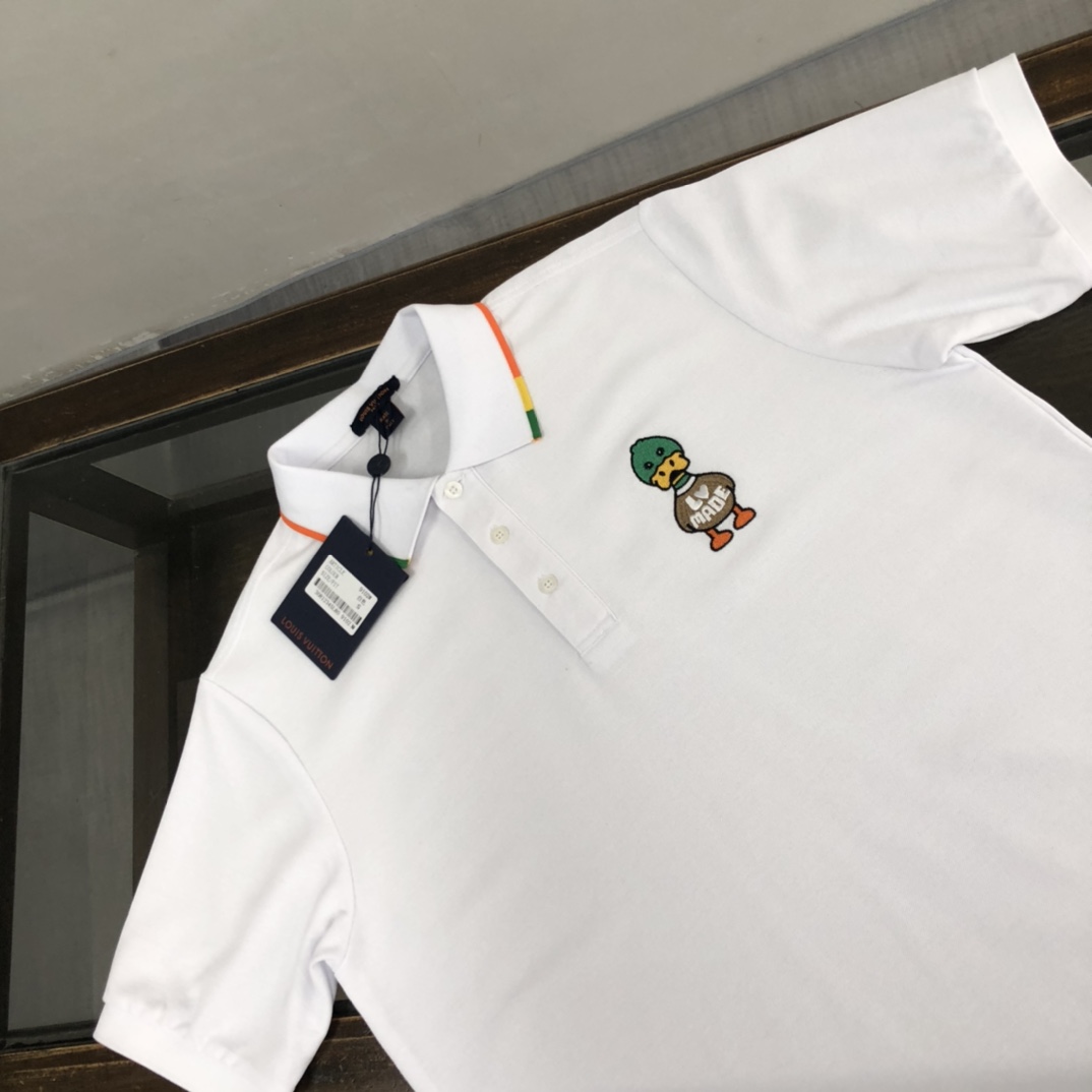 新色登場☆ 2024 ルイヴィトン 新作 半袖Tシャツ スーパーコピー