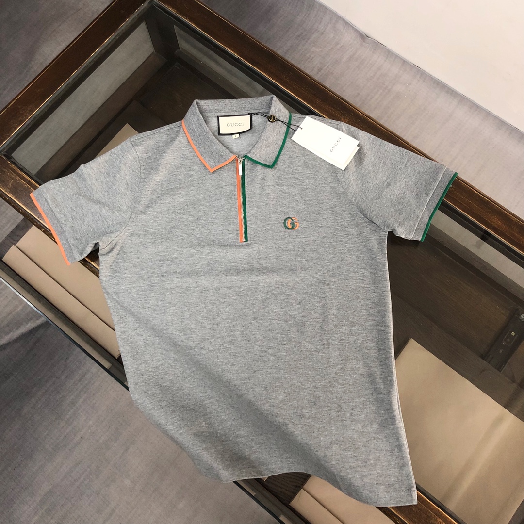 目を惹くカラー 2024 グッチ 新作 半袖Tシャツ 偽物