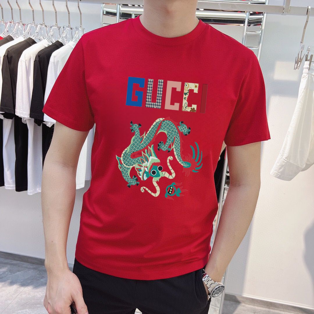 最安値挑戦 2024 グッチ 新作 半袖Tシャツ スーパーコピー 5色