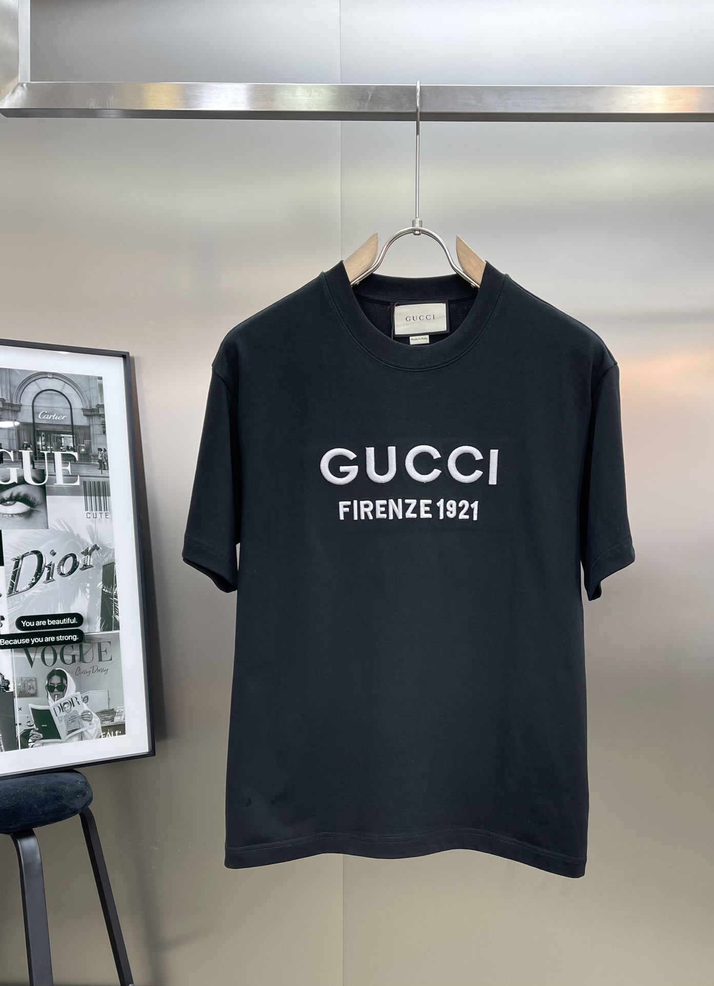使い勝手良 2024 グッチ 新作 半袖Tシャツ 偽物 2色