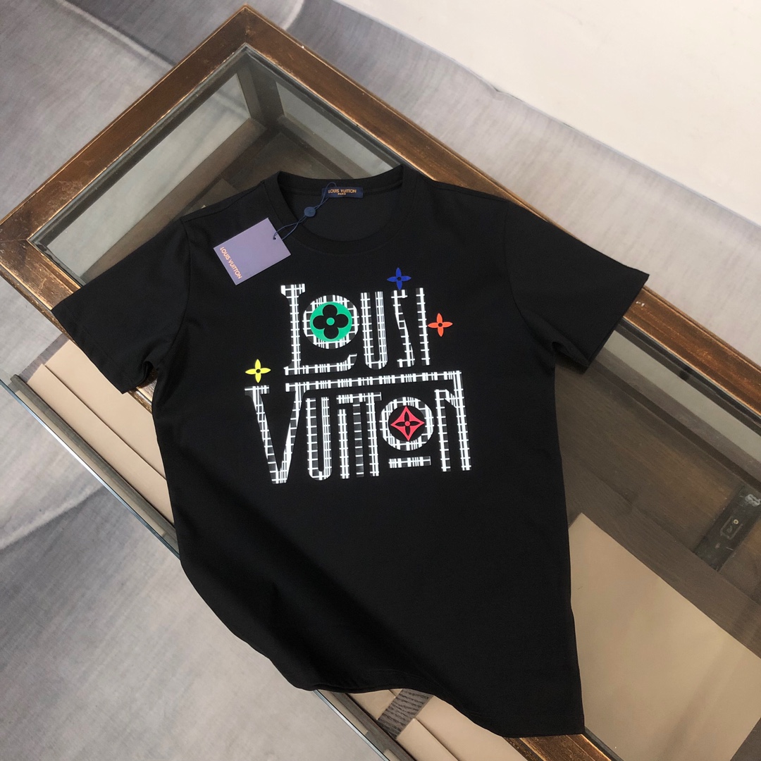 使い勝手良し 2024 ルイヴィトン 新作 半袖Tシャツ コピー