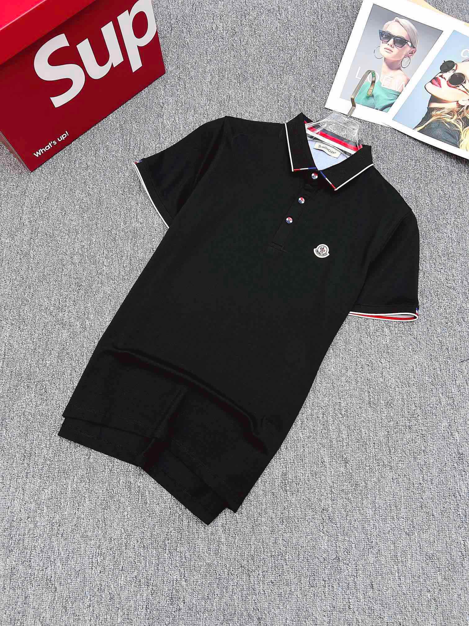 売上総額１位！2024 モンクレール 新作 半袖Tシャツ コピー 3色