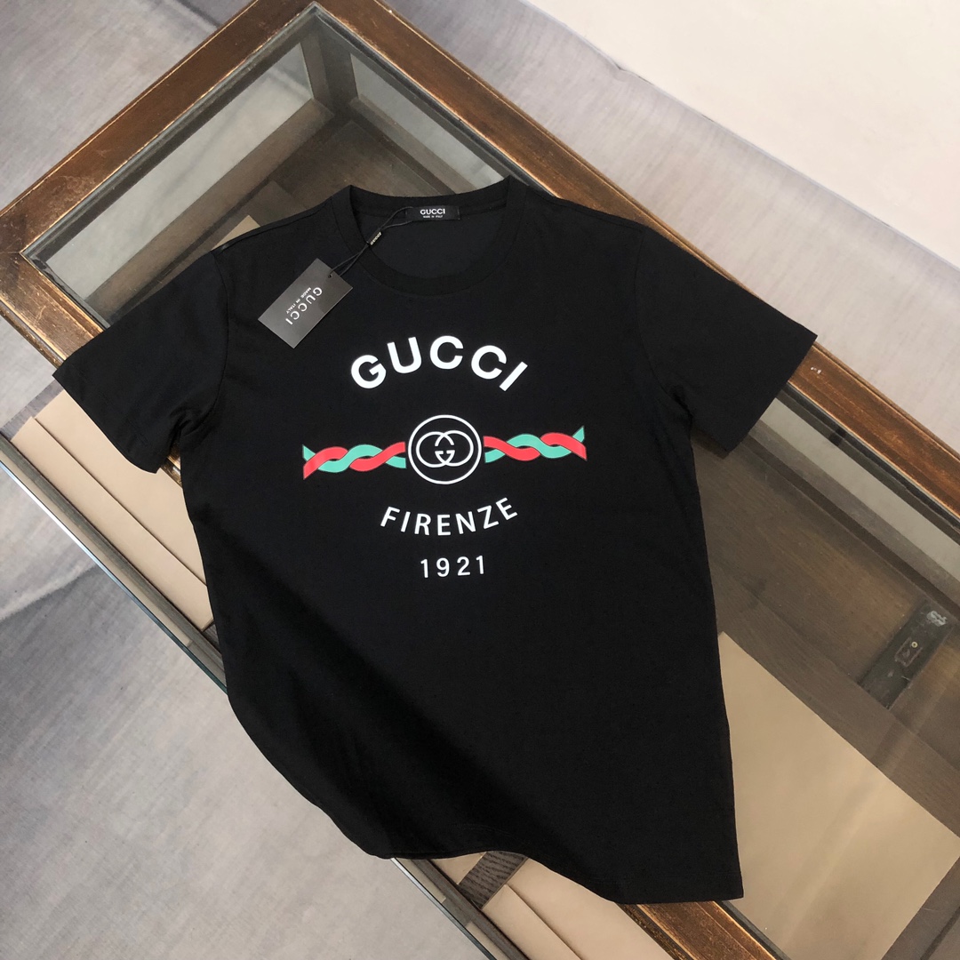 世界中で大人気♪ 2024 グッチ 新作 半袖Tシャツ スーパーコピー
