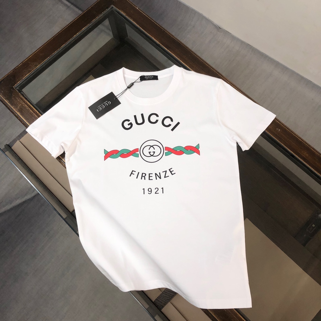 完売必至 ★ 2024 グッチ 新作 半袖Tシャツ 偽物