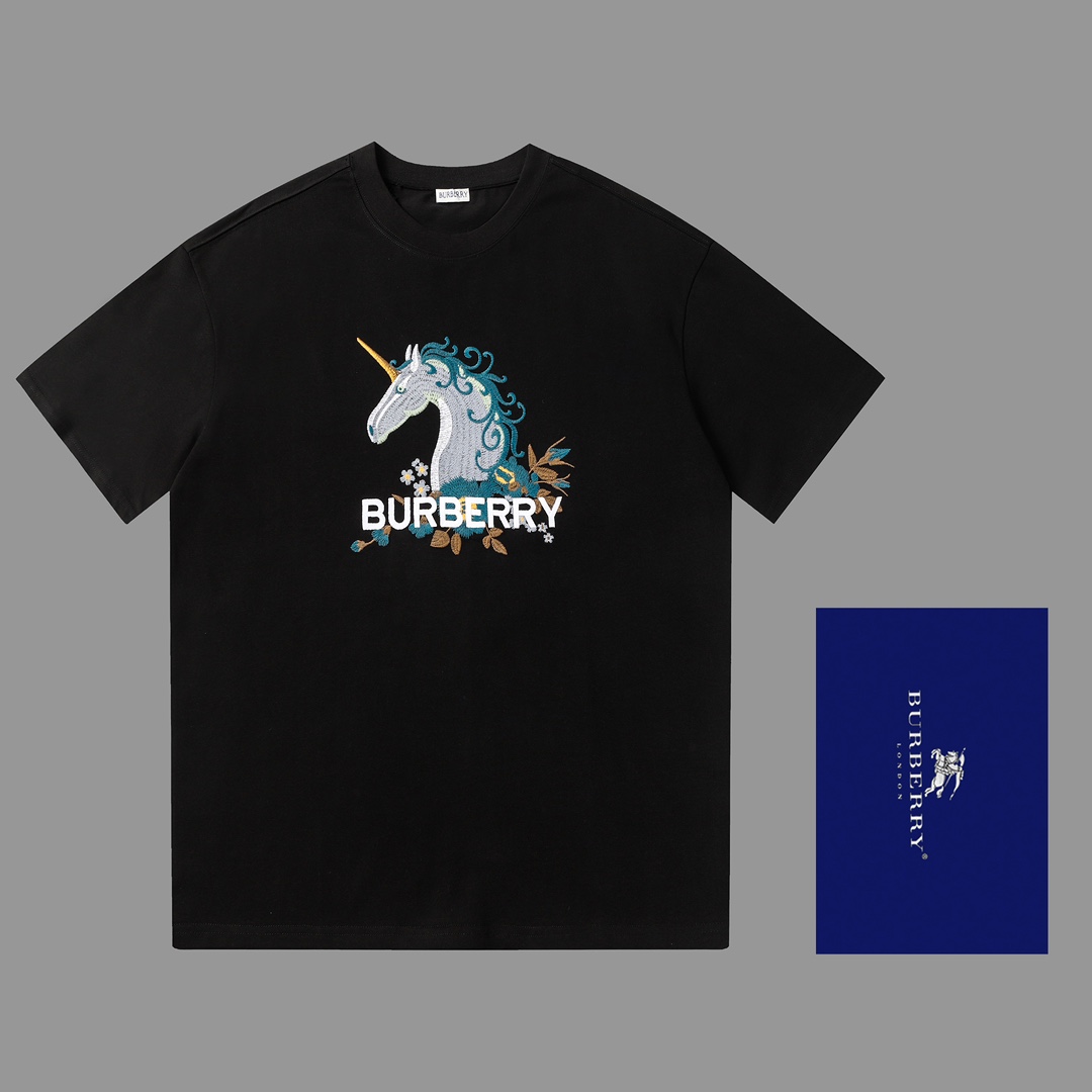人気急上昇新作 2024 バーバリー 新作 半袖Tシャツ コピー