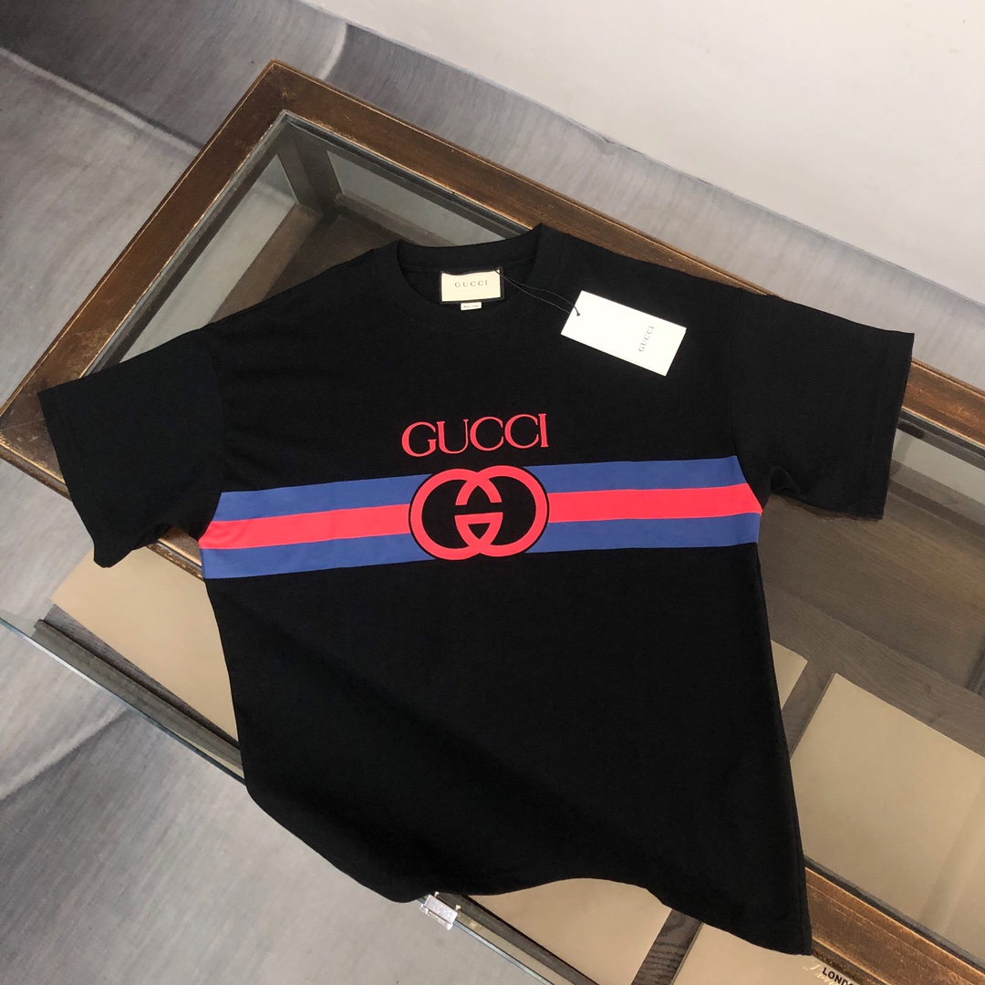 一目惚れ♪ 2024 グッチ 新作 半袖Tシャツ 偽物