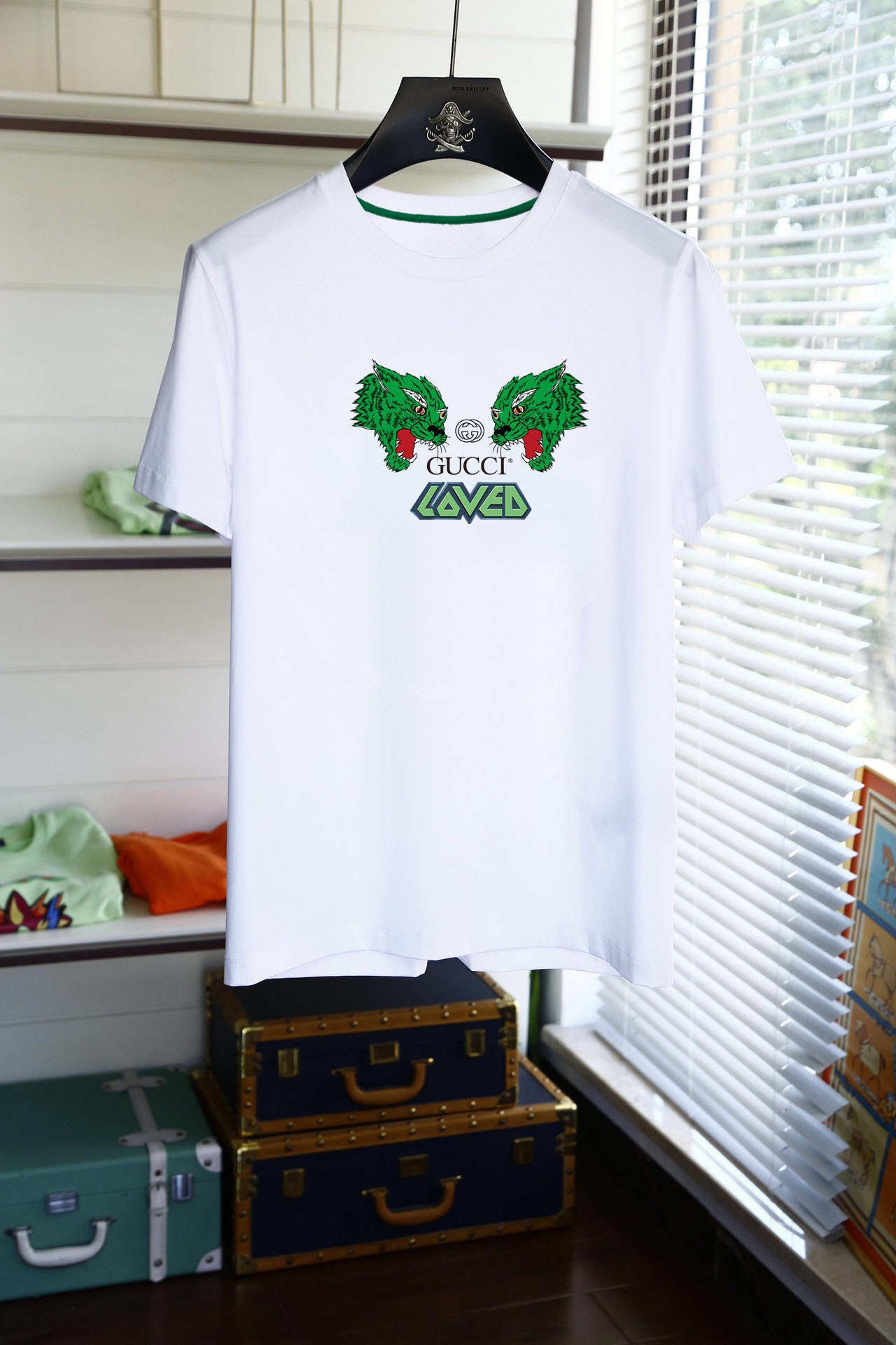 完売前に！2024 グッチ 新作 半袖Tシャツ スーパーコピー 2色