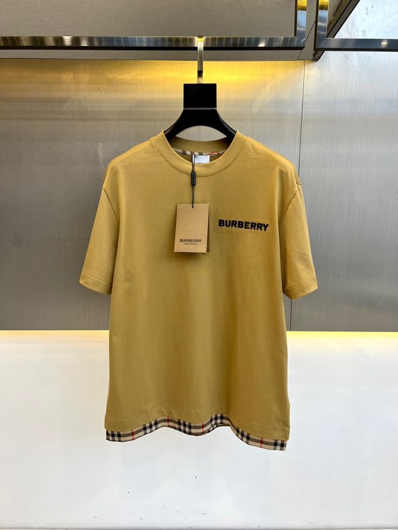 【限定カラー】2024 バーバリー 新作 半袖Tシャツ 偽物