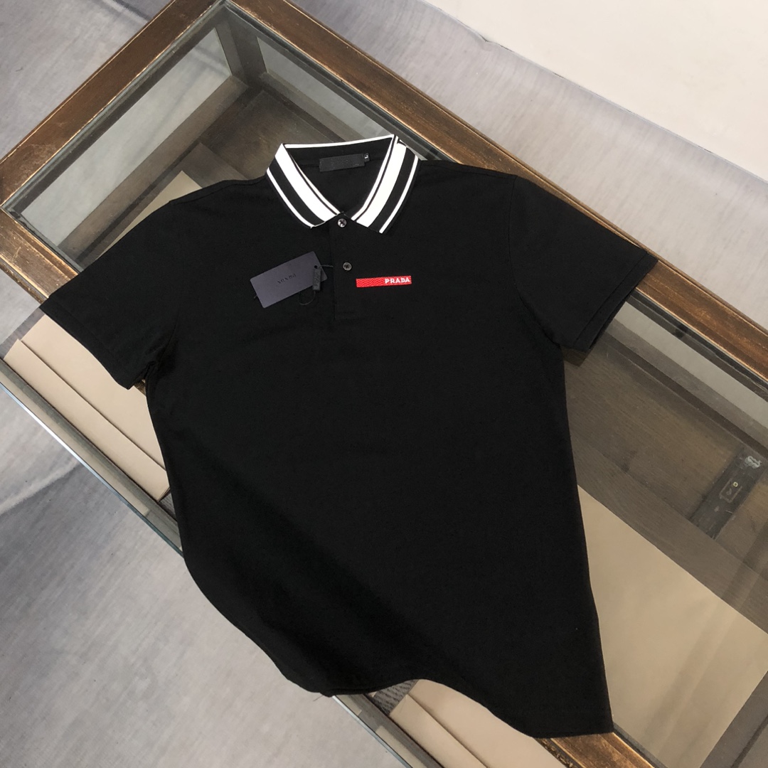 使い勝手良し 2024 プラダ 新作 半袖Tシャツ コピー