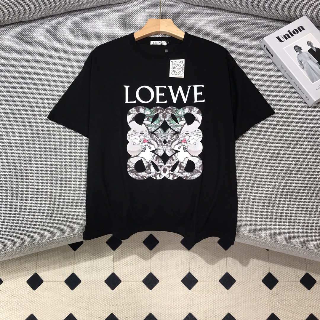 完売前に！2024 ロエベ 新作 半袖Tシャツ コピー