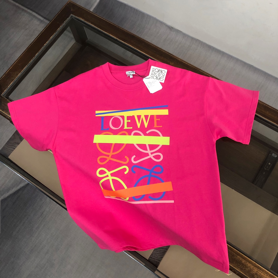 絶対欲しい！2024 ロエベ 新作 半袖Tシャツ コピー