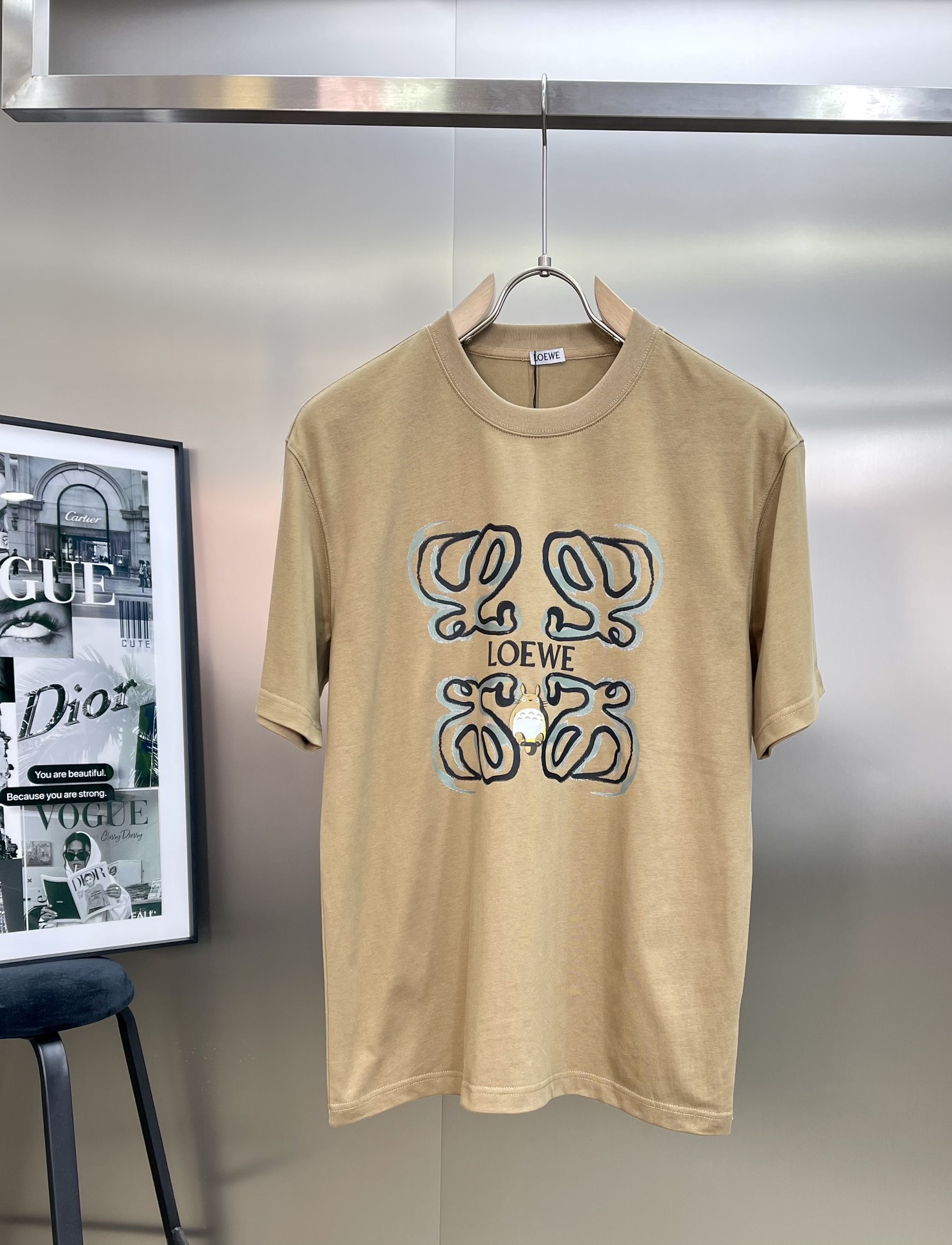 完売必至 2024 ロエベ 新作 半袖Tシャツ スーパーコピー 2色