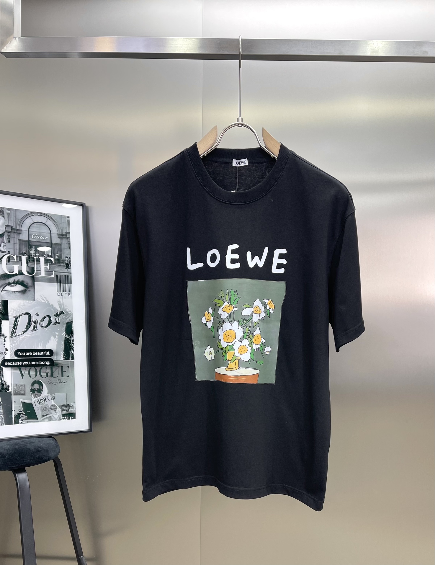 超希少！2024 ロエベ 新作 半袖Tシャツ スーパーコピー