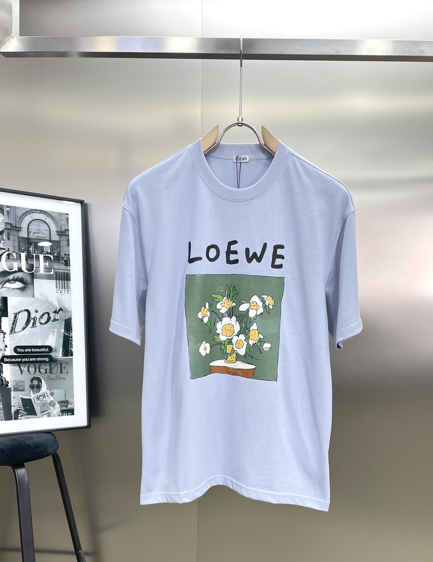希少♪限定 2024 ロエベ 新作 半袖Tシャツ コピー 2色