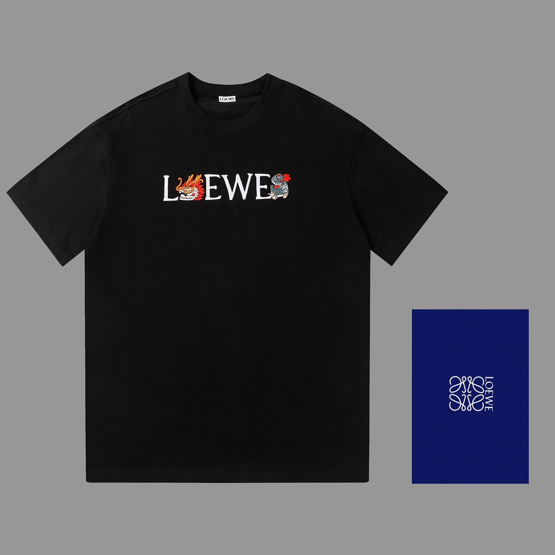 超限定♪ 2024 ロエベ 新作 半袖Tシャツ 偽物