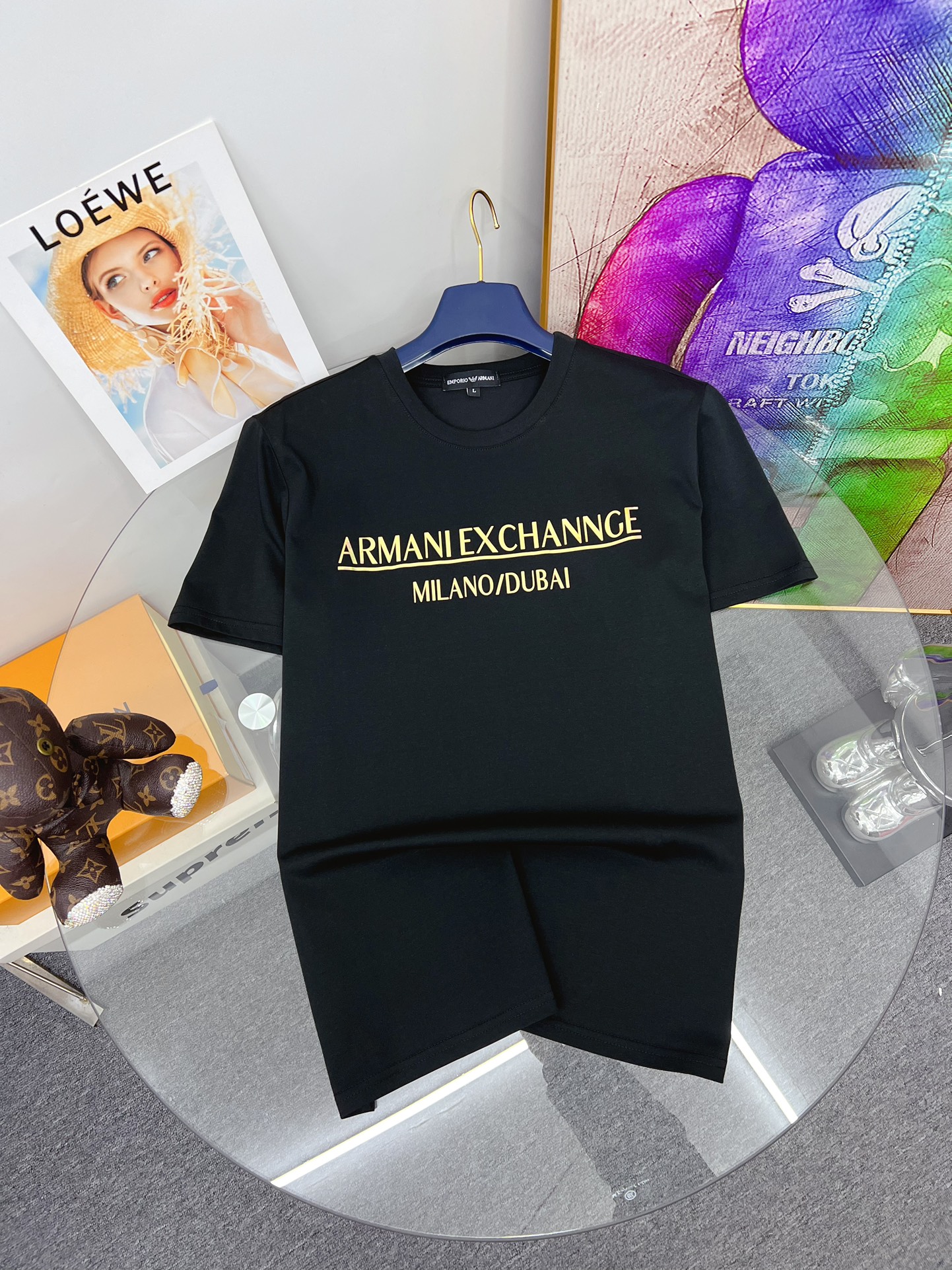 【大特価】2024 ジョルジオアルマーニ 新作 半袖Tシャツ 偽物 2色