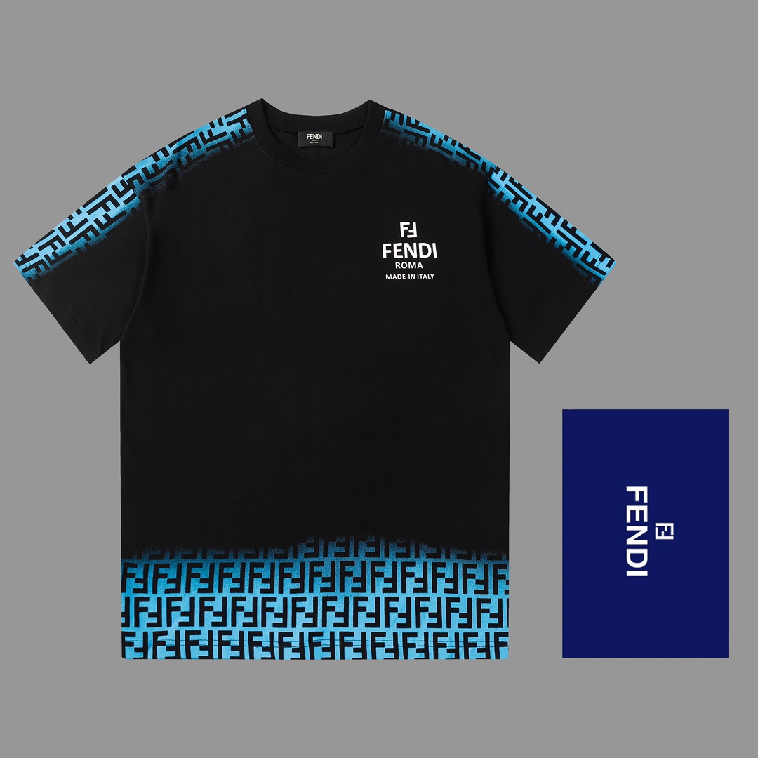 人気急上昇 2024 フェンディ 新作 半袖Tシャツ スーパーコピー