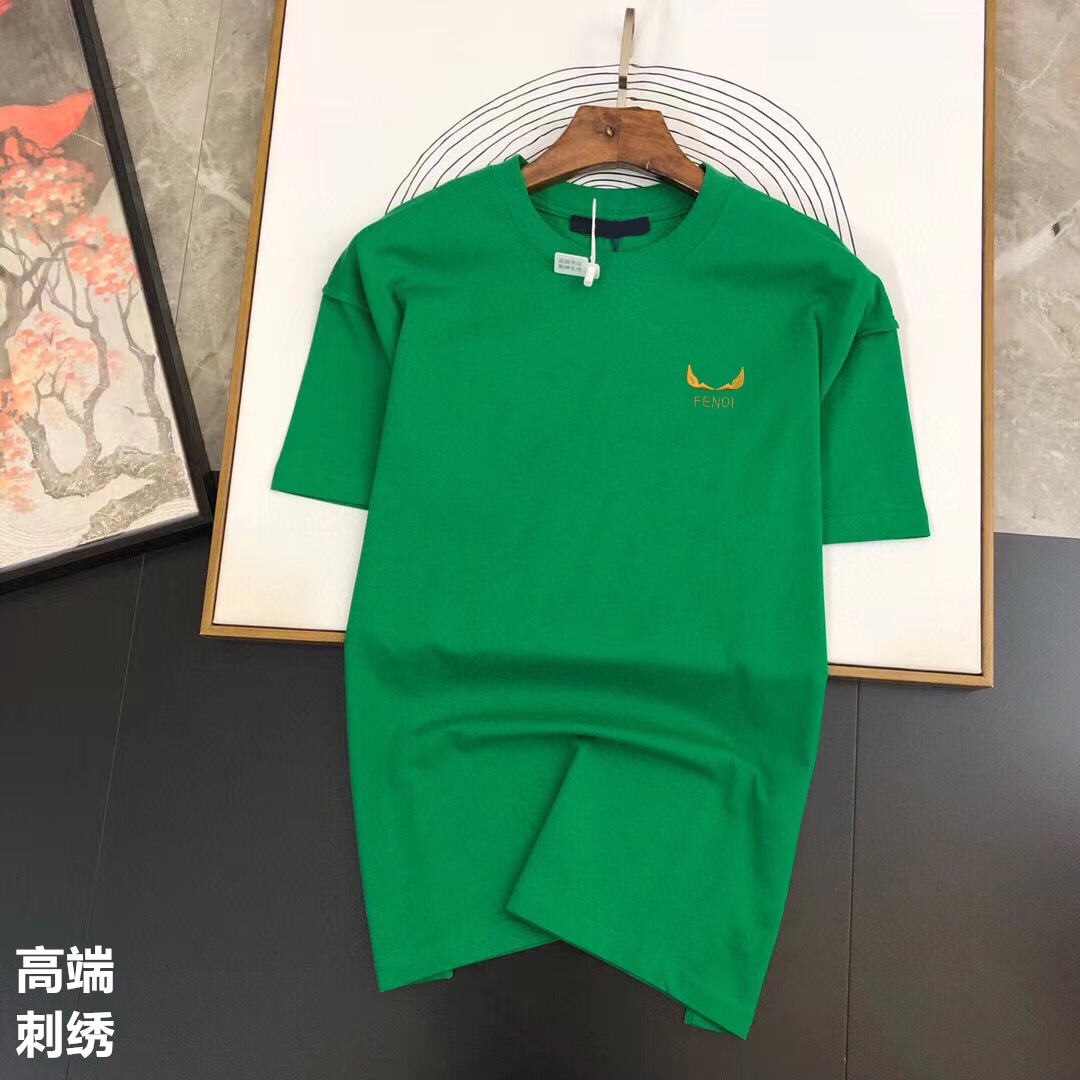 世界中で大人気♪ 2024 フェンディ 新作 半袖Tシャツ 偽物 3色