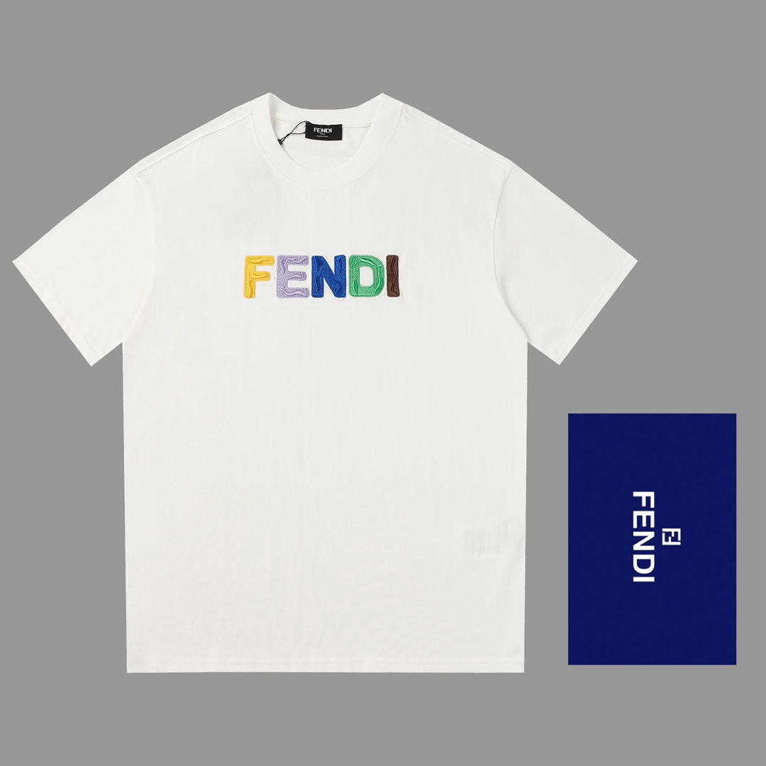 人気急上昇新作 2024 フェンディ 新作 半袖Tシャツ スーパーコピー