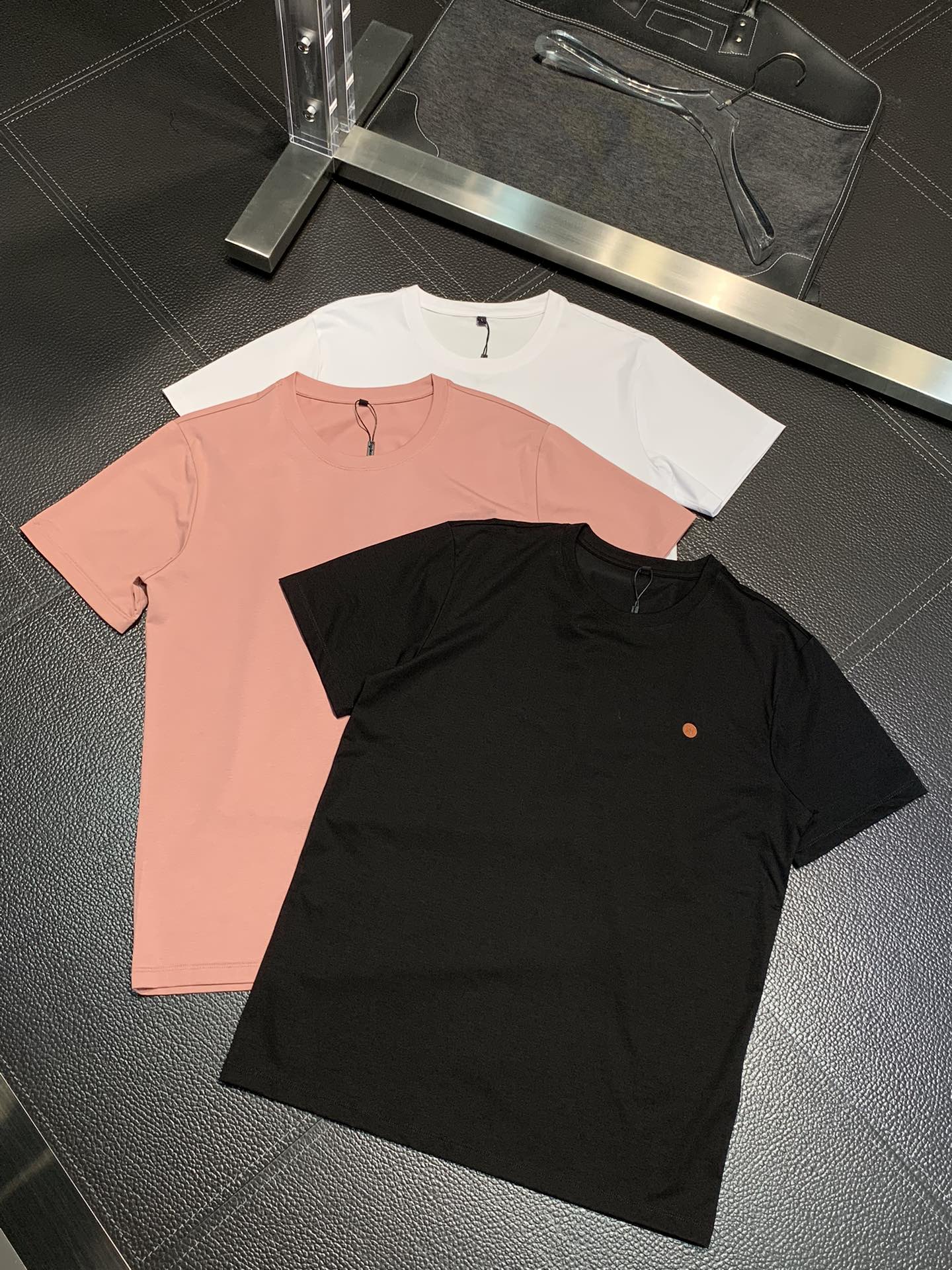 最安値挑戦 2024 エルメス 新作 半袖Tシャツ コピー 3色