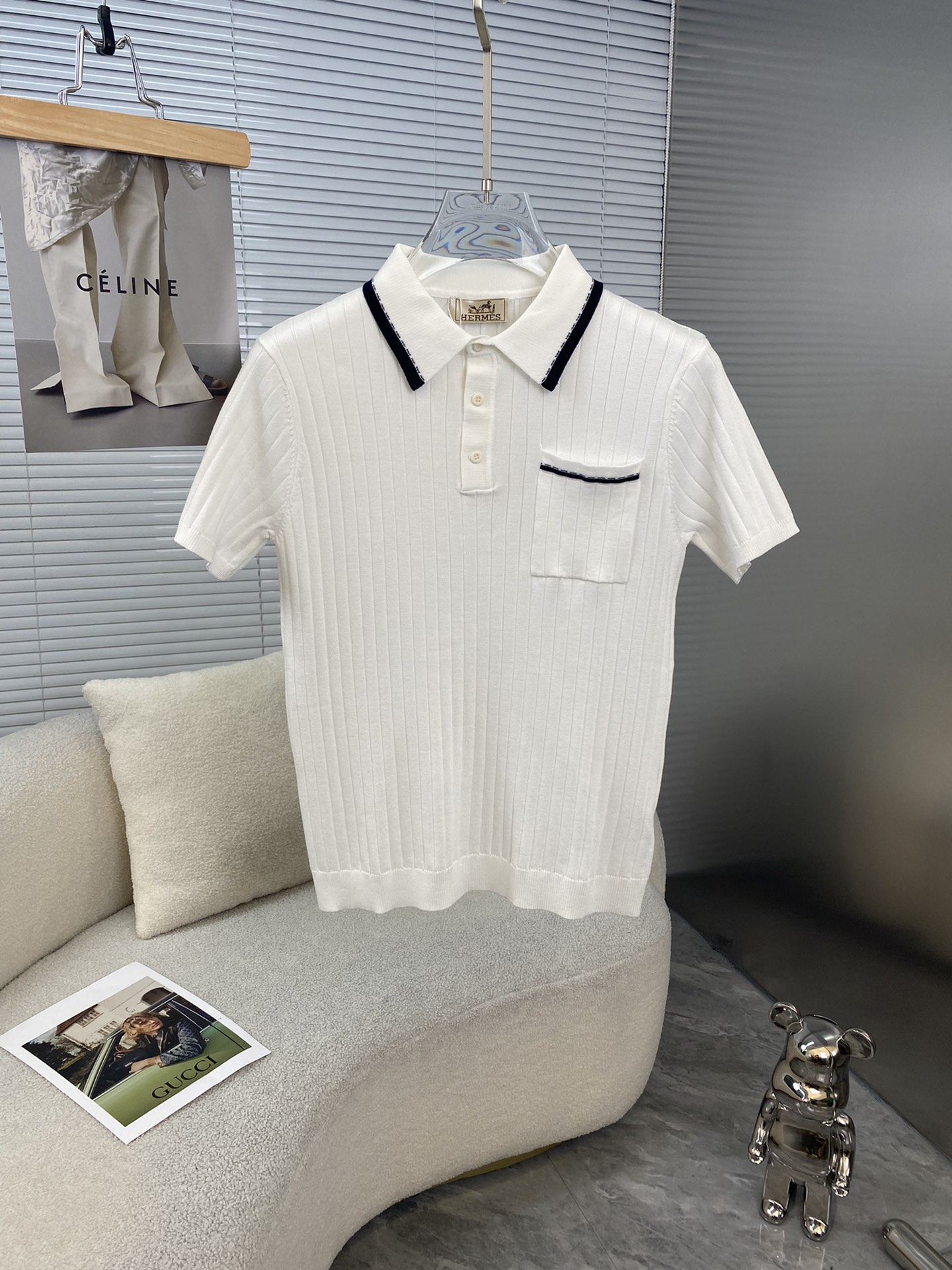 注目度抜群！2024 エルメス 新作 半袖Tシャツ 偽物 2色