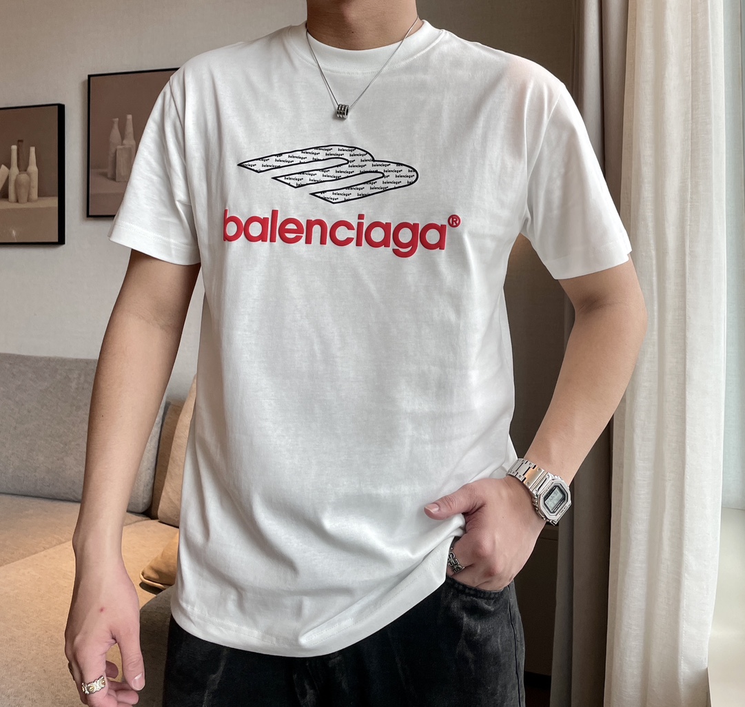 【限定カラー】2024 バレンシアガ 新作 半袖Tシャツ スーパーコピー