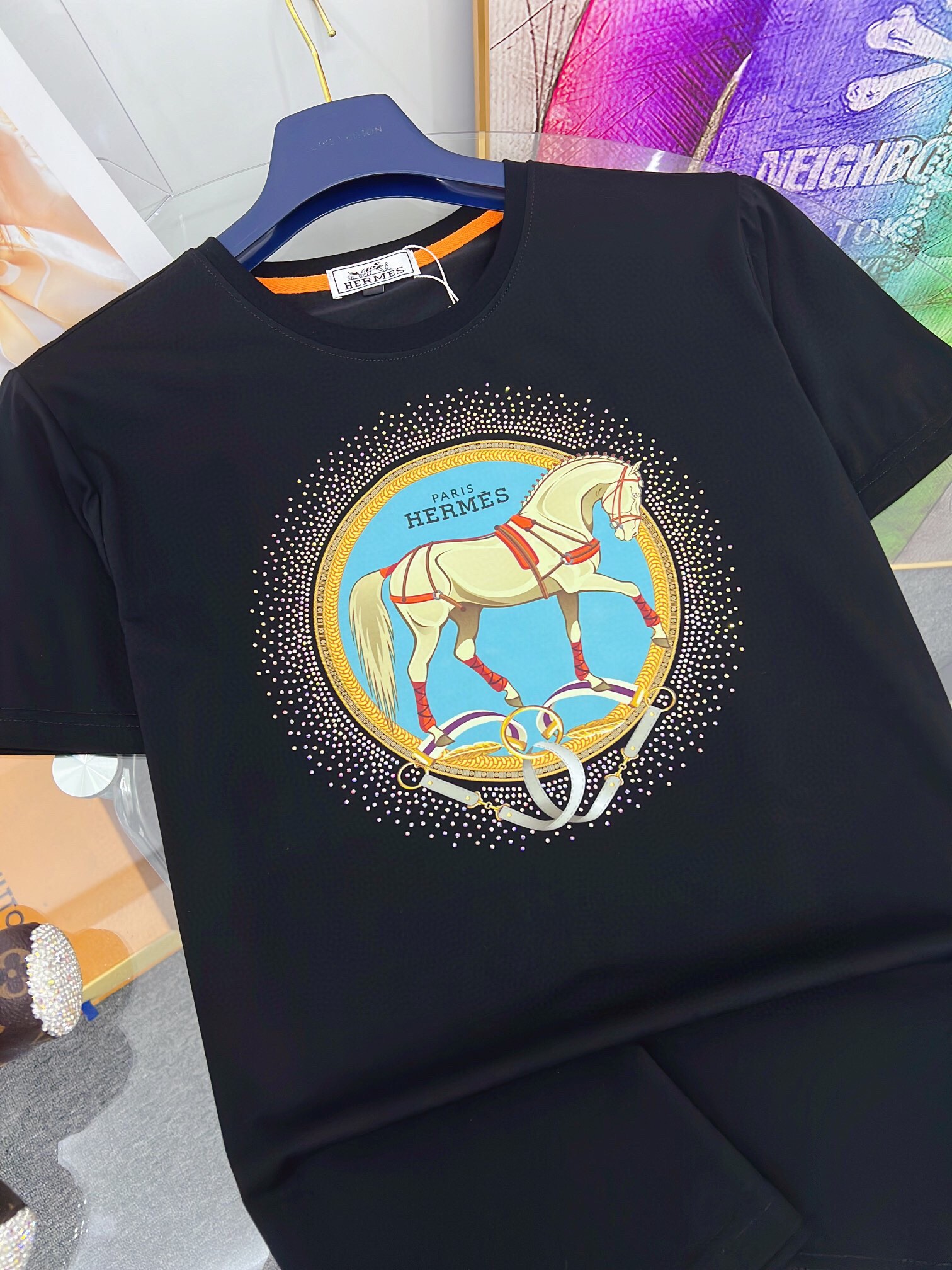 超限定♪ 2024 エルメス 新作 半袖Tシャツ 偽物 2色