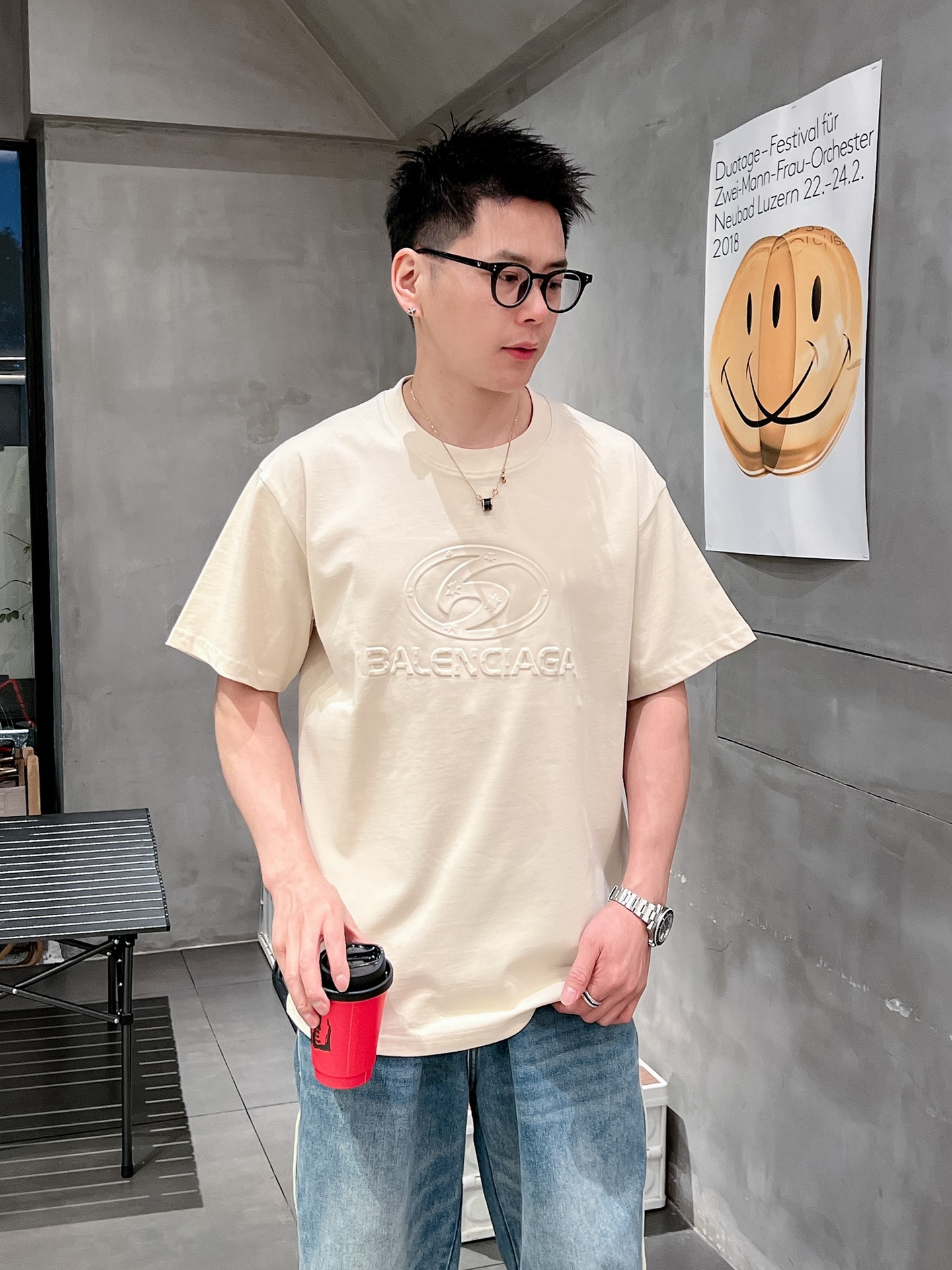 人気No1 2024 バレンシアガ 新作 半袖Tシャツ スーパーコピー