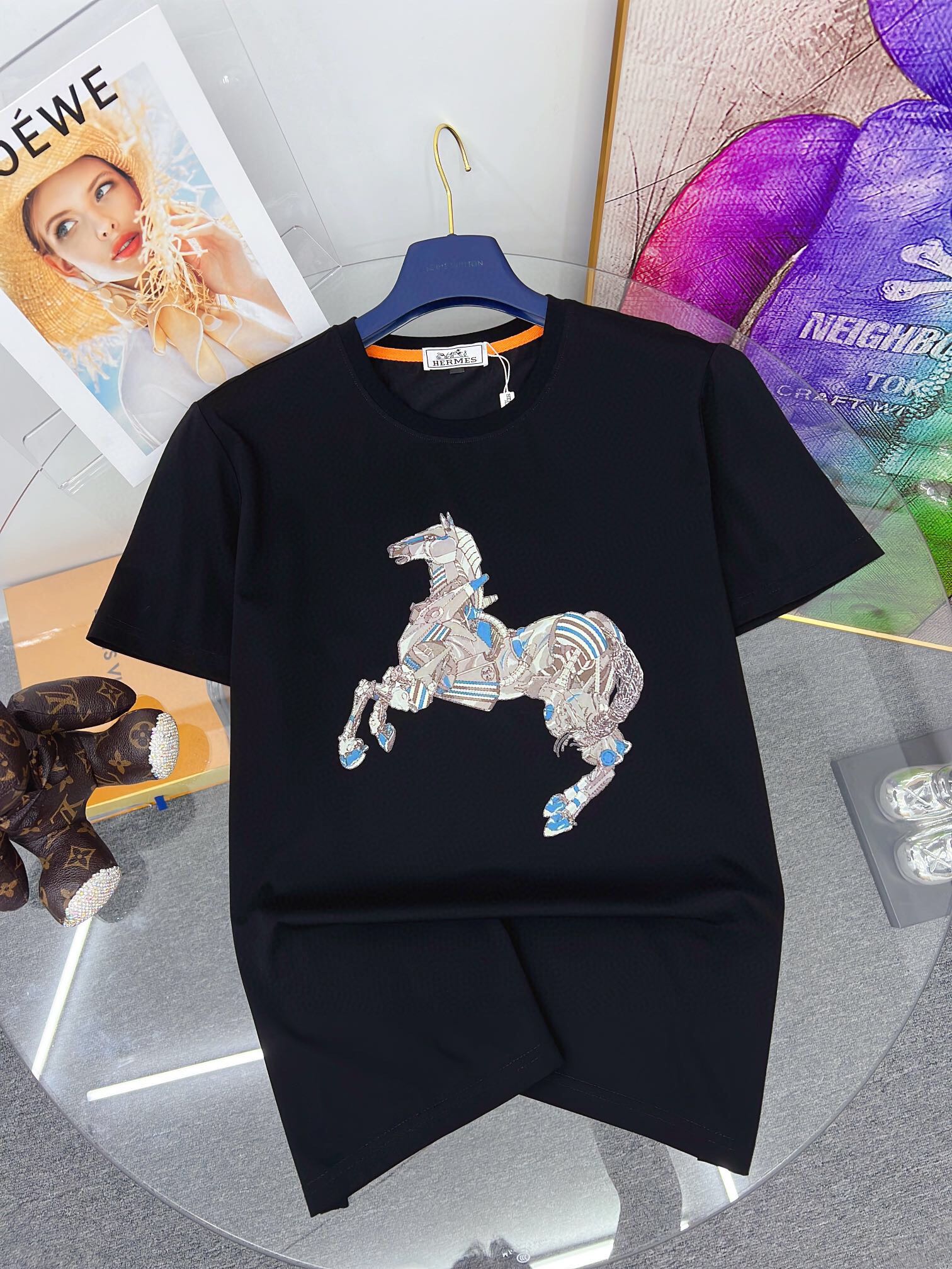 ☆超人気☆ 2024 エルメス 新作 半袖Tシャツ コピー 2色
