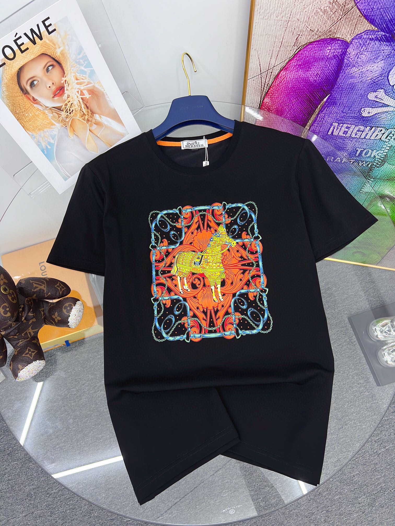 【即発】★ 2024 エルメス 新作 半袖Tシャツ コピー 2色