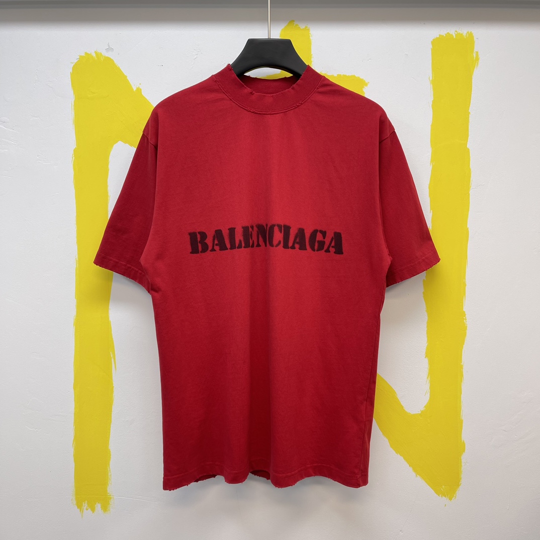 ☆超人気☆ 2024 バレンシアガ 新作 半袖Tシャツ 偽物